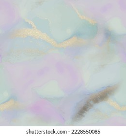 Violet Water Color Marble. Purple Alcohol Ink Watercolor. Lilac Marble Ink Background. Marble Pink Vector Ink. Blue Gradient Watercolor. Gold Art Paint. Fluid Blue Glitter. Vector Abstract Template