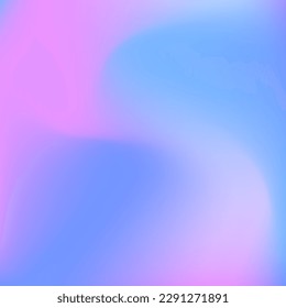 Violet Water Sky Dynamic Curve Gradient Backdrop. Blue Pink Pastel Cold Fluid Background. Liquid Color Wavy Indigo Blurred Smooth Surface. Calm Lavender Sunset Light Sunrise Swirl Gradient Mesh.