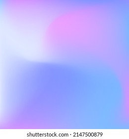 Violet Water Sunset Color Curve Gradient Backdrop. Dynamic Cold Fluid Lavender Calm Design Pic. Blue Pink Sky Pastel Indigo Background. Wavy Light Liquid Blurred Sunrise Swirl Gradient Mesh.