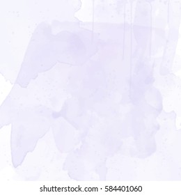 Violet watercolor background vector