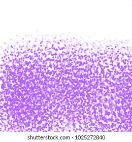 violet watercolor dot pattern with light and dark color spots on white background, vector illustration