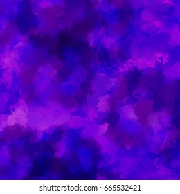 Violet watercolor texture background. Comely abstract pattern, expressive messy vector illustration.