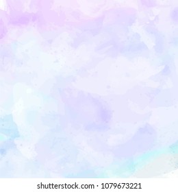 Violet watercolor vector background