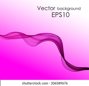 Violet waves background