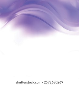 Violet Wavy Background Vector Illustration