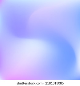 Violet Wavy Pink Curve Indigo Swirl Gradient Mesh. Blurred Color Pastel Liquid Cold Background. Blue Dynamic Fluid Sunrise Lavender Design Pic. Light Calm Sunset Water Sky Gradient Backdrop.