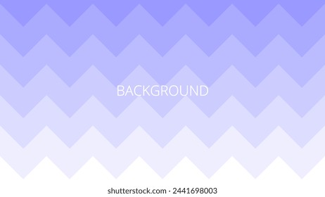 Fondo de chevron violeta y blanco. Banner abstracto con líneas rotas. Zigzag degradado mezclado