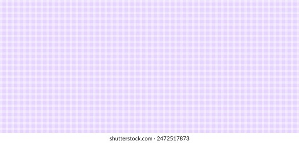 Violet and white plaid fabric texture background
