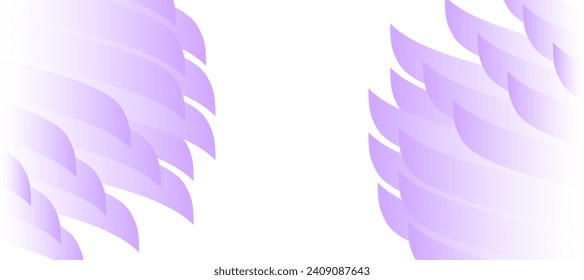 violet wings stripes web banner gradient design background