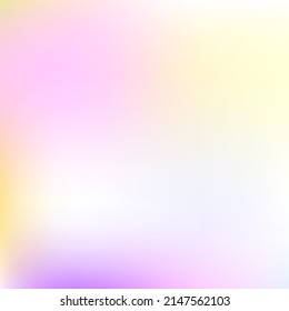 Violet Yellow Red Flow Liquid Gradient Backdrop. White Purple Color Orange Pink Gradient Mesh. Trendy Vibrant Dark Light Smooth Surface. Spotlight Neon Bright Pastel Watercolor Blurry Background.