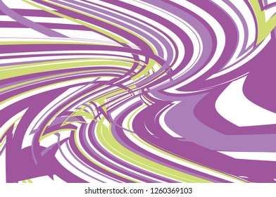 Violet-green geometric background Resembles a complicated structure Grunge wavy pattern  Abstract design Vector illustration for covers, wrapping, wallpapers