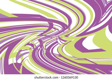 Violet-green geometric background Resembles a complicated structure Grunge wavy pattern  Abstract design Vector illustration for covers, wrapping, wallpapers
