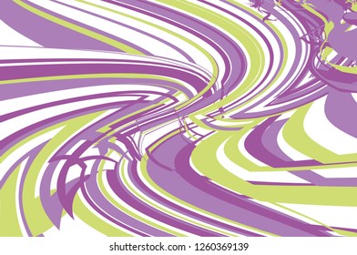 Violet-green geometric background Resembles a complicated structure Grunge wavy pattern  Abstract design Vector illustration for covers, wrapping, wallpapers