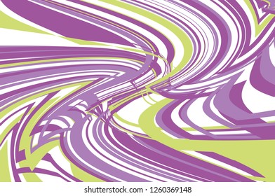Violet-green geometric background Resembles a complicated structure Grunge wavy pattern  Abstract design Vector illustration for covers, wrapping, wallpapers