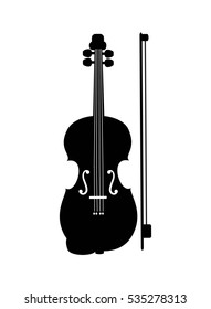 Violin Icon Stock Vector (Royalty Free) 401651023 | Shutterstock