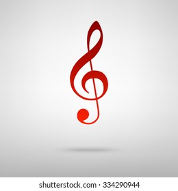Violin clef illustration