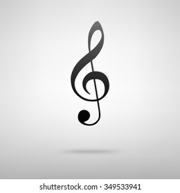 Violin clef illustration
