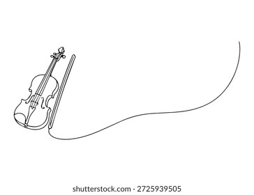 Icono de línea de dibujo de mano de violín Vector
Icono de la línea del dibujo de la mano del Vector en un fondo transparente