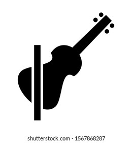 violin icon isolated sign symbol vector illustration - high quality black style vector icons
