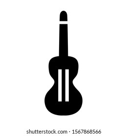 violin icon isolated sign symbol vector illustration - high quality black style vector icons
