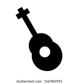 violin icon isolated sign symbol vector illustration - high quality black style vector icons
