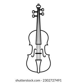 Violin Icon for Logo and More