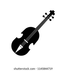 violin icon vector icon. Simple element illustration. violin symbol design. Can be used for web and mobile.