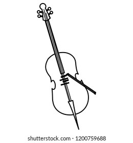 violin instrument icon