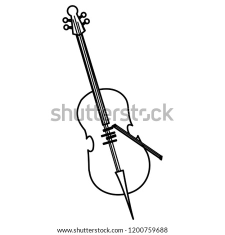 violin instrument icon