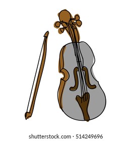 violin instrument icon image 