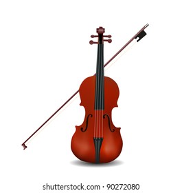 violin isolated