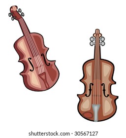 Violin Isolated Musical Instrument