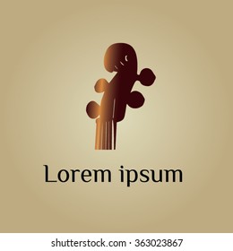 Violin logo design template, (identity template,icon, design element, sign, symbol)