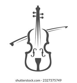 Design-Illustration des Violine-Logos