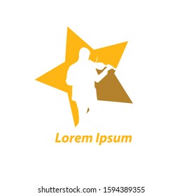 violin logo vector design template. violin symbol icon.