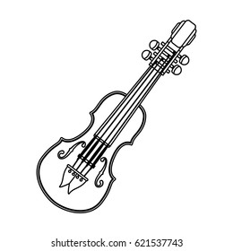 Violin music instrument