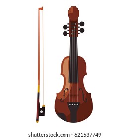 Violin music instrument