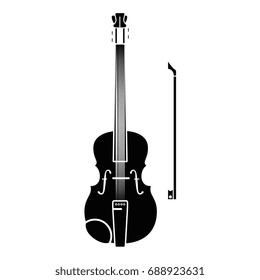 Violin music instrument