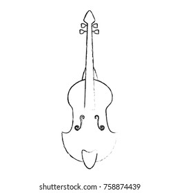 Violin music instrument