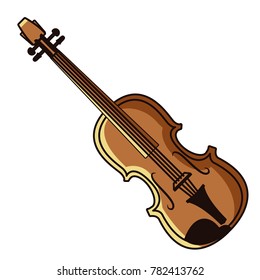 Violin music instrument