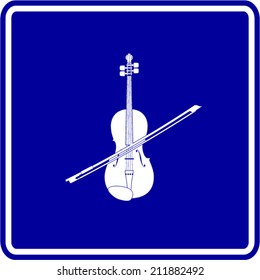 violin sign