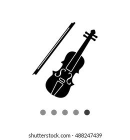 Violin simple icon