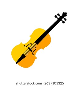 Violin – simple  vector illustration