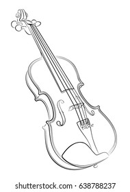 Violin Sketch. 