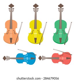 violin vector 