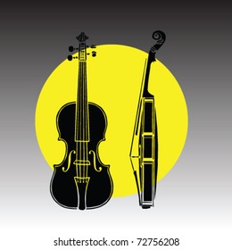 violin vector