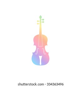 violin  - vector icon