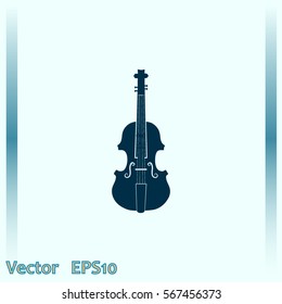 Violin vector icon