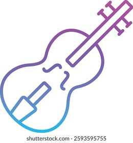 Violin vector icon. Can be used for printing, mobile and web applications.