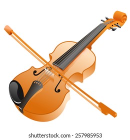 Violin vector illustration